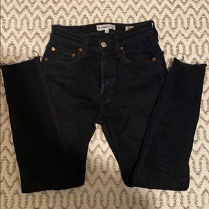 RE/DONE black jeans